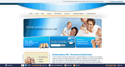 Desktop Screenshot of dentalcenterboston.com